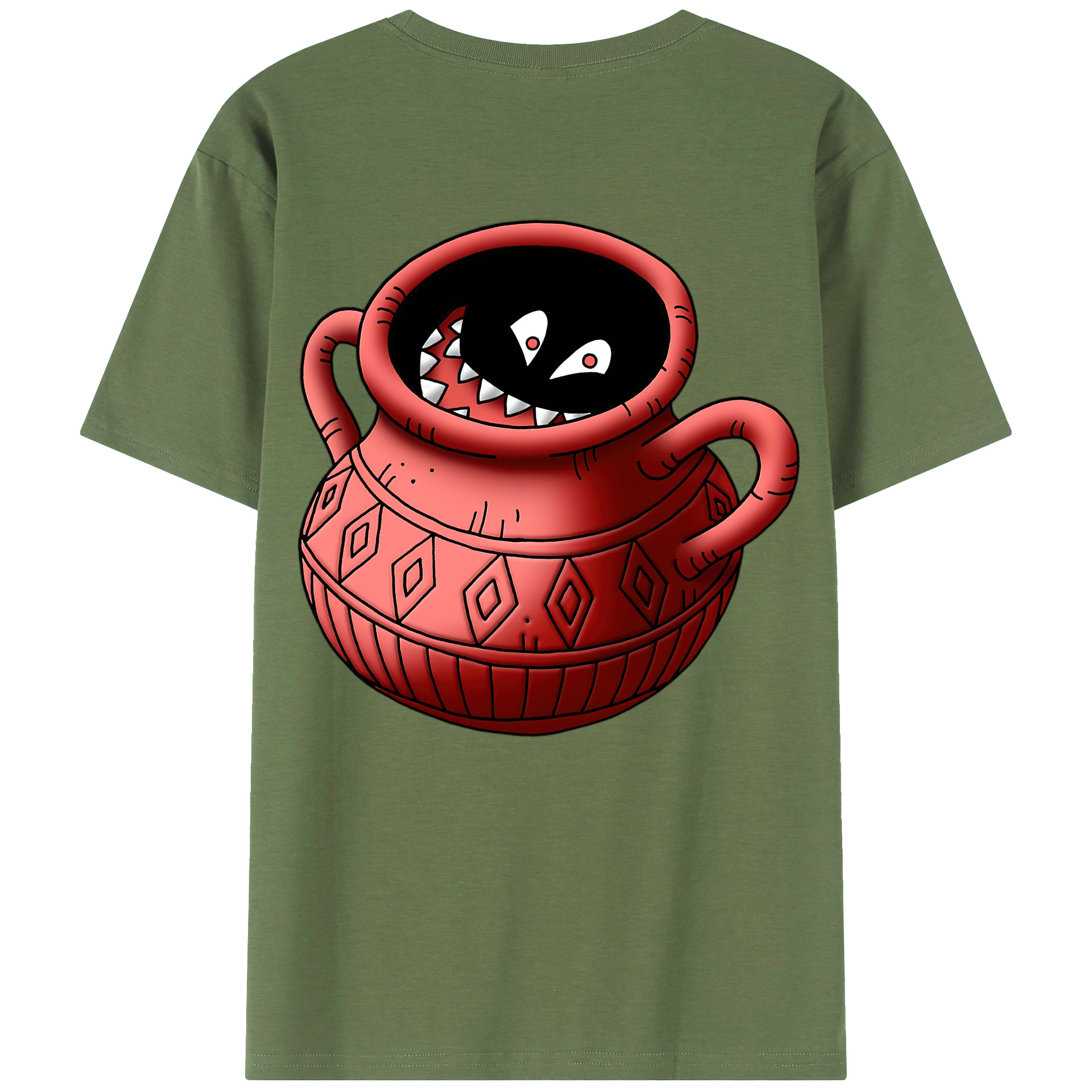 （画像用） ドラゴンクエスト Doragon Kuesuto Dragon Quest 綿100％ メンズ半袖Tシャツ（バックプリント） 通気性